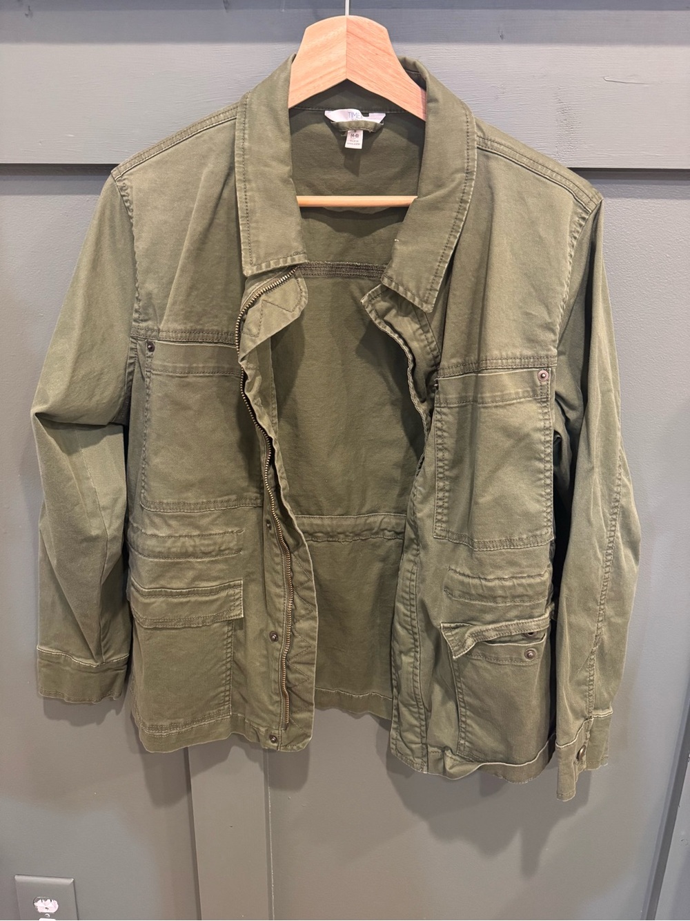 Olive Utility Field Jacket - Women's Casual Coat
